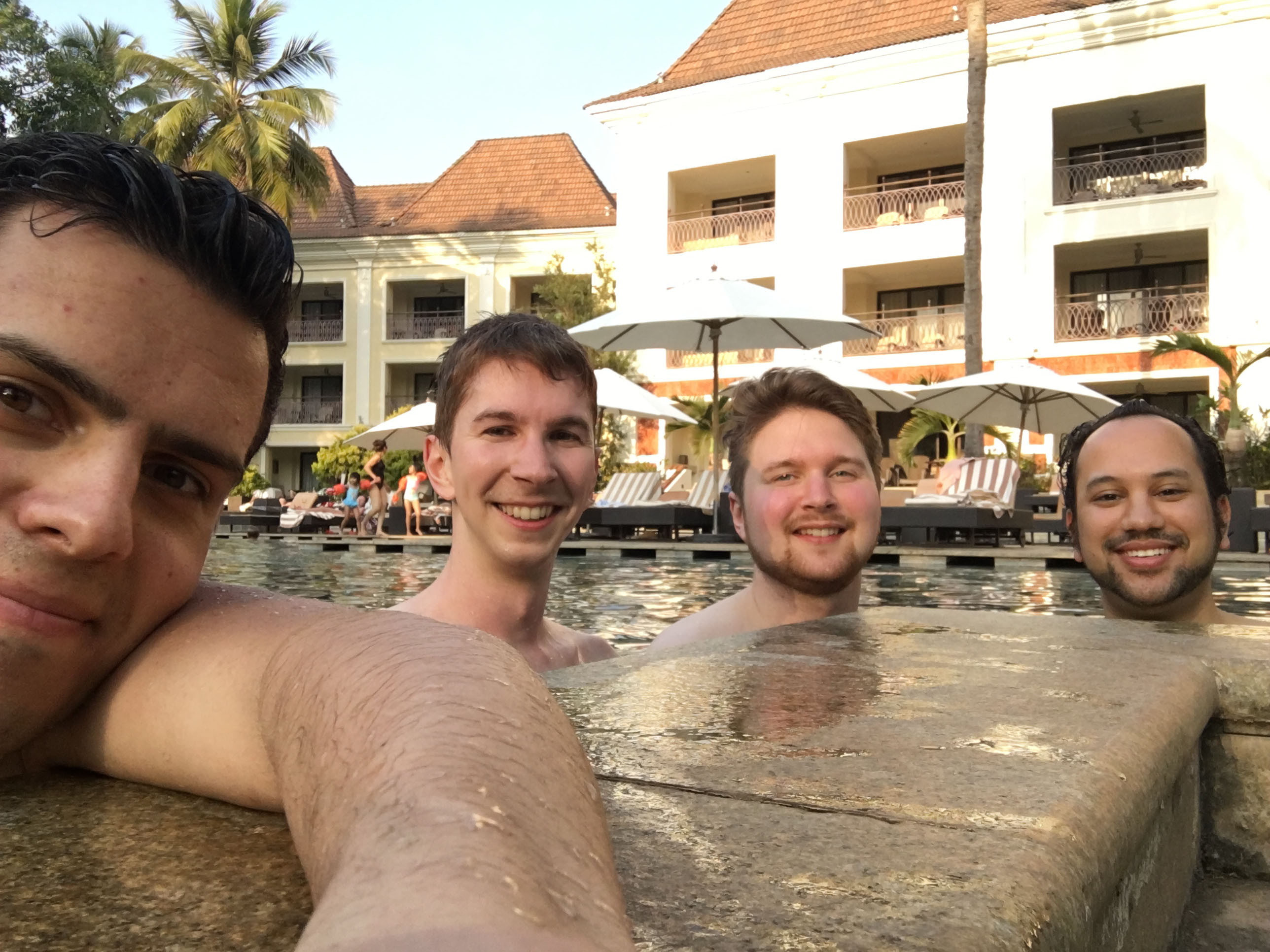 Swimming in Goa