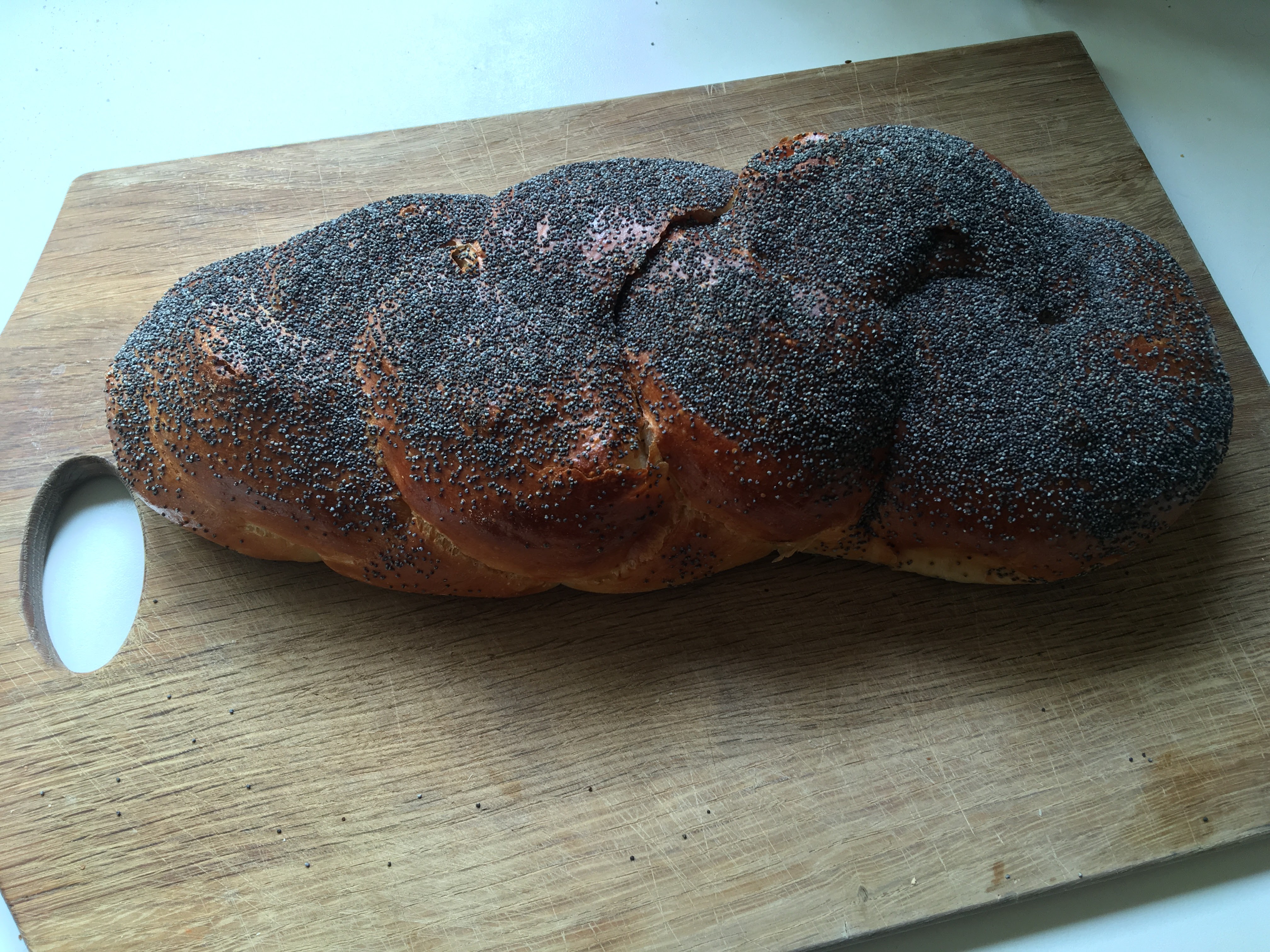 A challah load from Marks Bread